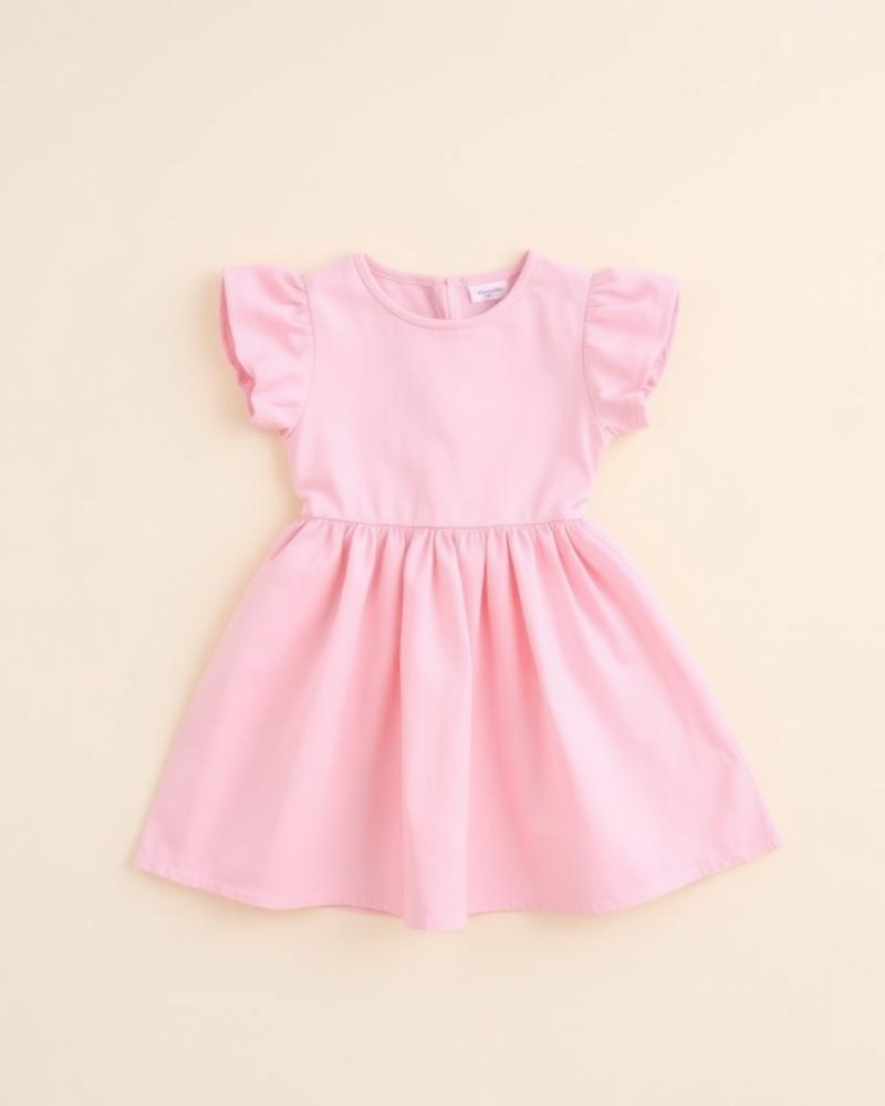 Blush Flutter Dress